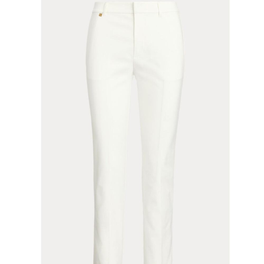 Ralph Lauren Double-Faced Stretch Cotton Pant